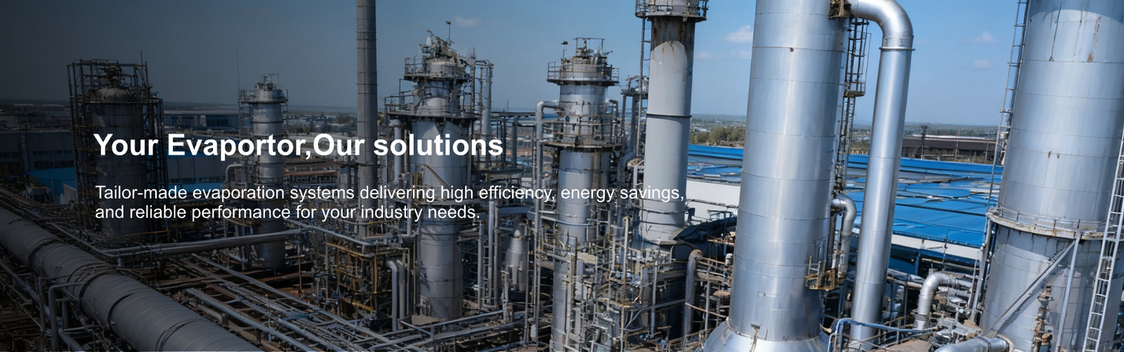 Soluções de Evaporação