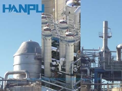 SS304 316L Multiple Effect Evaporation System For Dye Wastewater Ammonium Sulfate