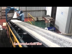 Linha de produção de sal