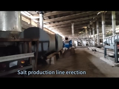 local do cliente da linha de produção de sal