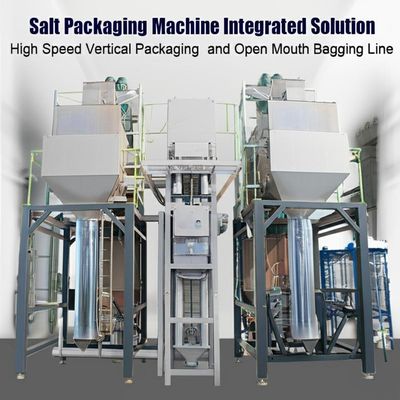 Qualidade  Vertical Centrifuge Salt Packaging Machine 50g-2kg High Speed Fábrica