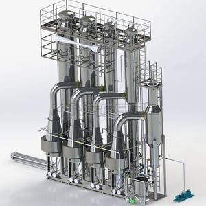 Sistema de evaporação de refinamento de cristal de sal Linha de planta para sal de mesa