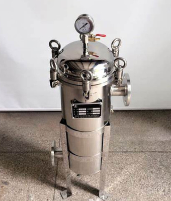 Máquina de filtragem industrial de água de aço carbono durável com características de segurança