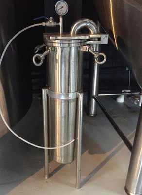 Máquina de filtragem industrial de água de aço carbono durável com características de segurança