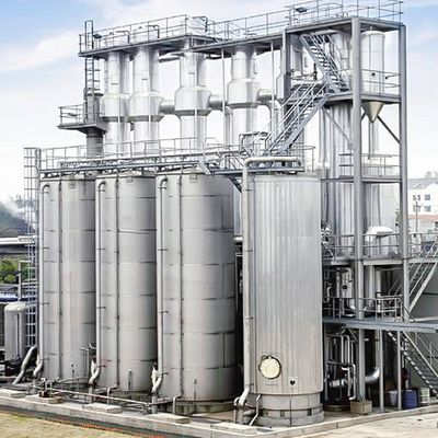 Evaporador Mvr automático de circulação forçada a vácuo para óleo essencial de metanol