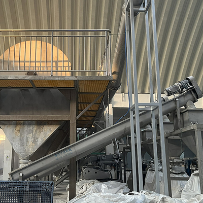 Linha de produção de produção de sal de alta capacidade com triturador centrífuga secadora