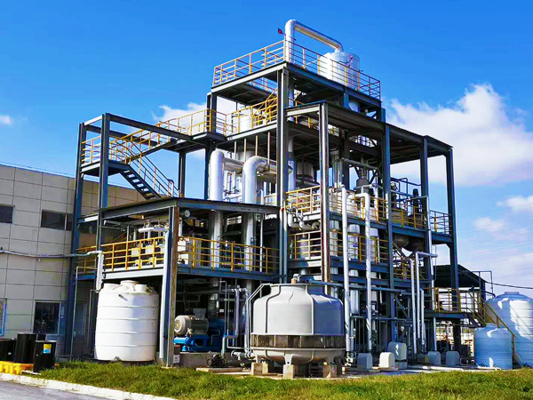 MVR Sistemas de Evaporação MEE Soluções EPC chave na mão Energia mais baixa Tempo de funcionamento mais elevado