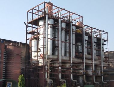 Sistema do evaporador da MVR das águas residuais do filme de queda para a dessanilização química da cristalização