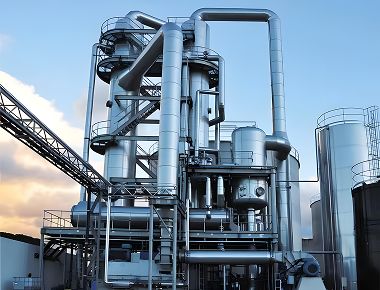 Evaporador de filme de queda do efeito da MVR SS316L do cristalizador do álcool etílico único