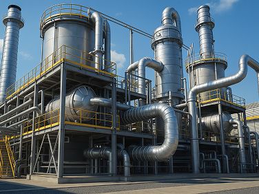 Equipamento de Evaporação de Efeito Múltiplo de Filme Descendente para Tratamento de Efluentes