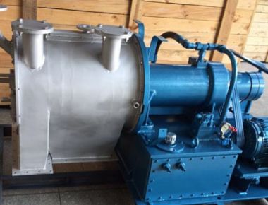 Centrífuga horizontal de dois estágios, duplo tambor automático contínuo