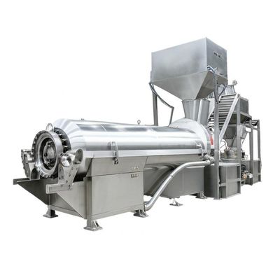 Sistema de Centrifugação Contínua para Separação de Cristais e Desidratação com Empurrador de Sal