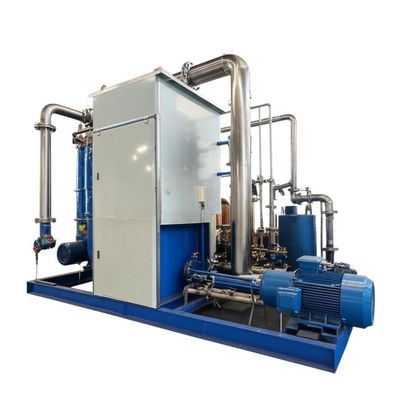 Evaporador Mvr de salmoura de circulação forçada contínua 440 V para dessalinização de água do mar