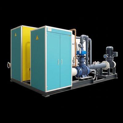 Águas residuais líquidas zero da descarga do motor de poupança de energia do PLC do evaporador da MVR