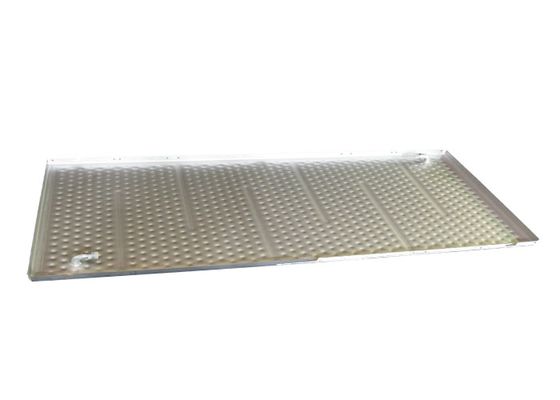 Única placa gravada de aço inoxidável do descanso usada para o tanque de armazenamento do revestimento