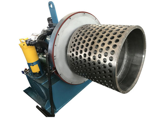 Centrifugador de liga de titânio, separador de líquidos sólidos, pequeno separador industrial, PLC