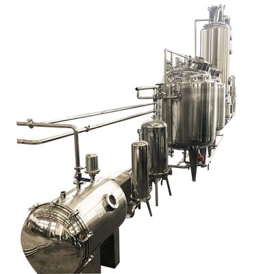máquina da extração de 1500Lbs CBD, álcool etílico do equipamento da extração de CBD