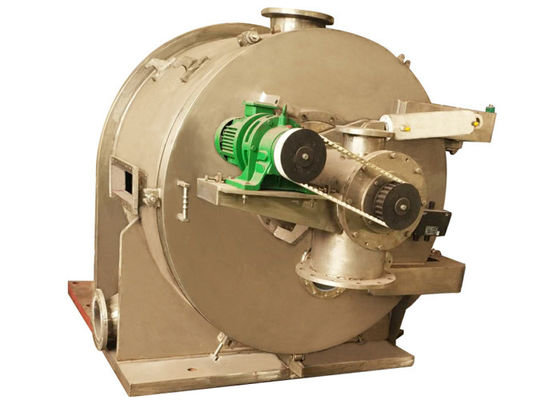O raspador contínuo Peeler horizontal centrifuga a descarga automática para a separação de Strach
