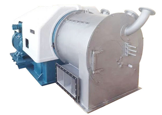 Centrifugador do empurrador da máquina da produção de sal do mar para a separação da cristalização