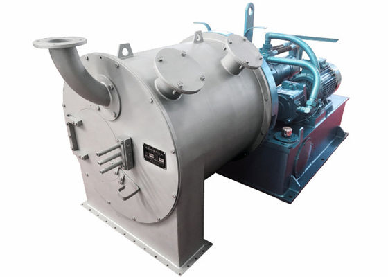Centrifugador do empurrador da máquina da produção de sal do mar para a separação da cristalização