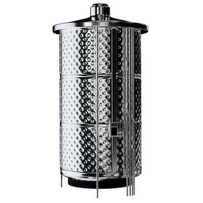 Calor-transferência-superfícies para a placa do revestimento da ondulação do equipamento da fabricação de cerveja de cerveja usando-se nos tanques