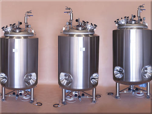 tanque do revestimento da placa do descanso 500L, 1.6M Beer Fermentation Tank com revestimento refrigerando
