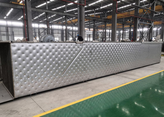 Evaporador de chapéu de almofada de aço inoxidável na produção de papel para licor preto