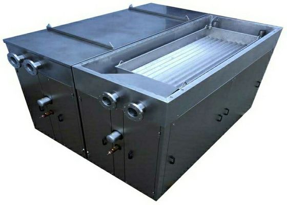 Refrigerador gravado dobro do filme de queda da placa 316L do descanso
