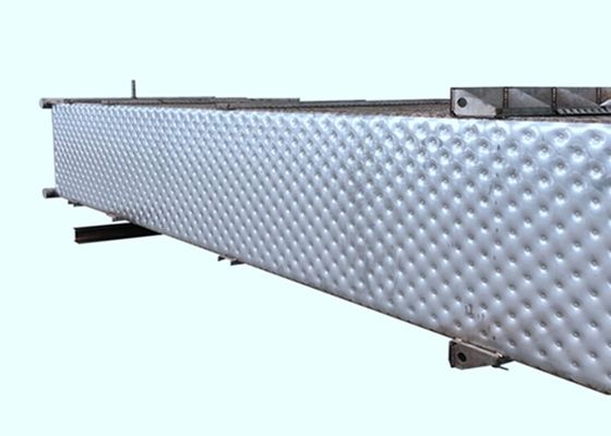 Permutador de calor de aço inoxidável da placa do descanso da soldadura de laser 12x2m