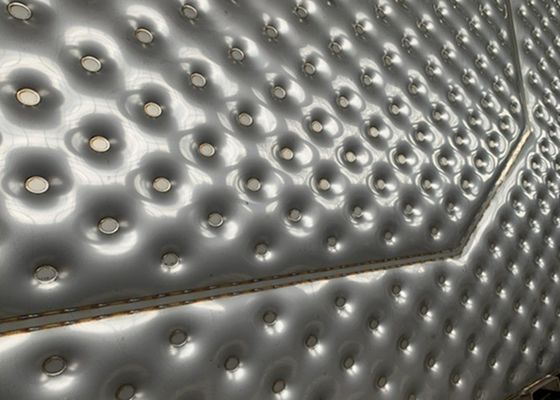 Tanque de Dimple Jacket Heat Exchanger For da fermentação da cerveja do OEM