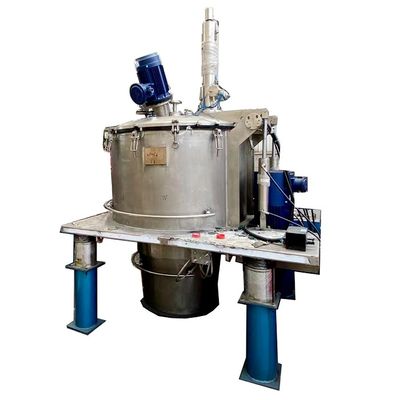 Centrifugador inferior vertical da filtragem da descarga do Dss na indústria química