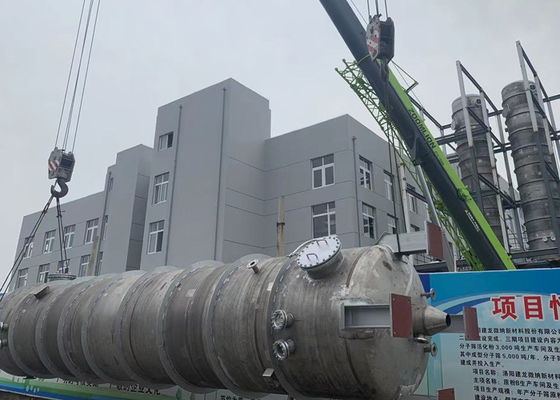 Evaporador de TVR do coeficiente de transferência térmica de calor elevado em farmacêutico