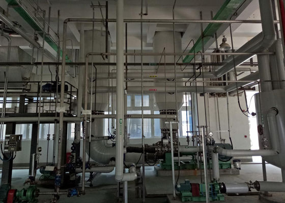 Planta do evaporador do efeito múltiplo do CE para o cloreto de sódio das águas residuais da bateria de lítio