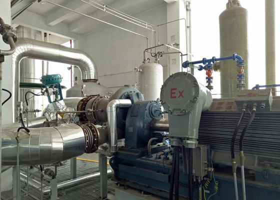Evaporador mecânico múltiplo do Recompression do vapor do sistema 5T/H da evaporação de efeito das águas residuais