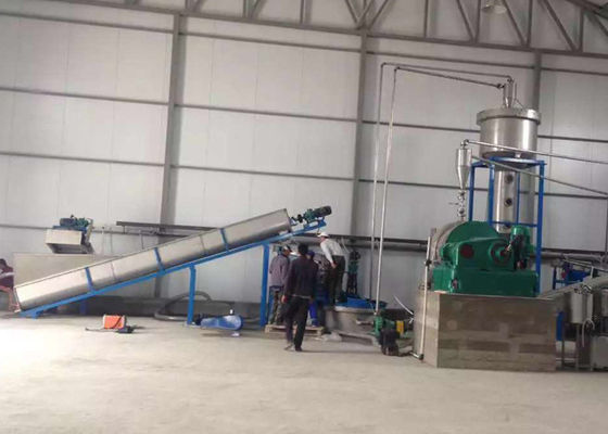 Automáticos tratados salgam a fatura da linha de produção de sal da máquina