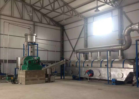 200-3000m2 Área de instalação Linha de produção de sal marinho com processo de trituração e lavagem