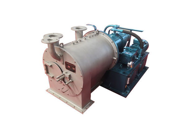 Sal automático da descarga da grande escala que faz a máquina do centrifugador do empurrador do Seawater