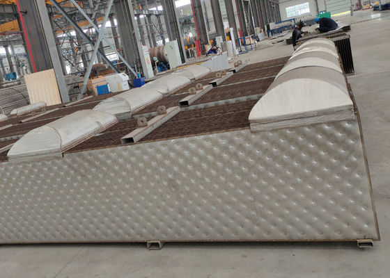 Sistema mecânico da evaporação de efeito múltiplo do Recompression do vapor para o procedimento de fabricação de sal do vácuo