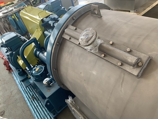 Centrifugador contínuo 50T do empurrador de sal/horizontal automático inoxidável de H