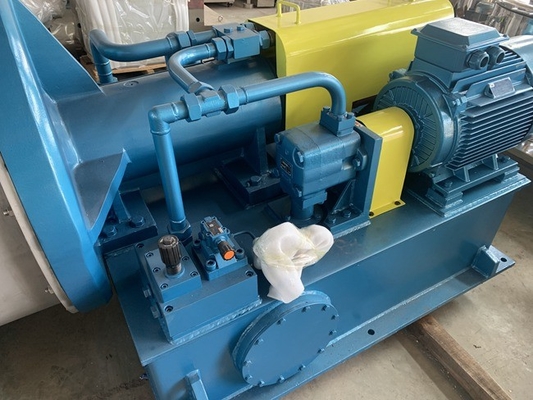 Fase 2 automática líquida contínua do centrifugador industrial químico do empurrador para o sal